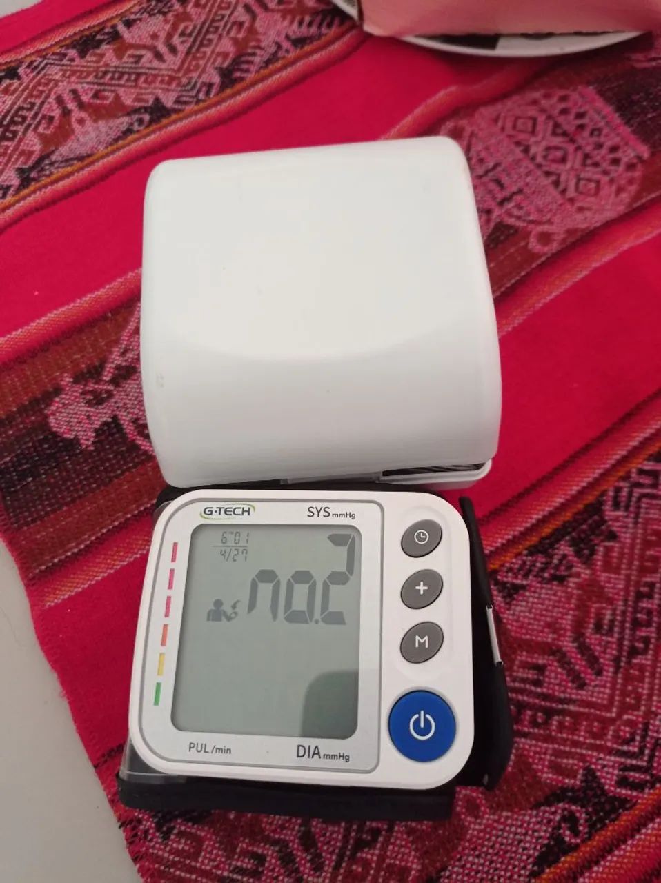 Kit aparelho de presão manual e elétrico e estetoscópio  - Foto 5