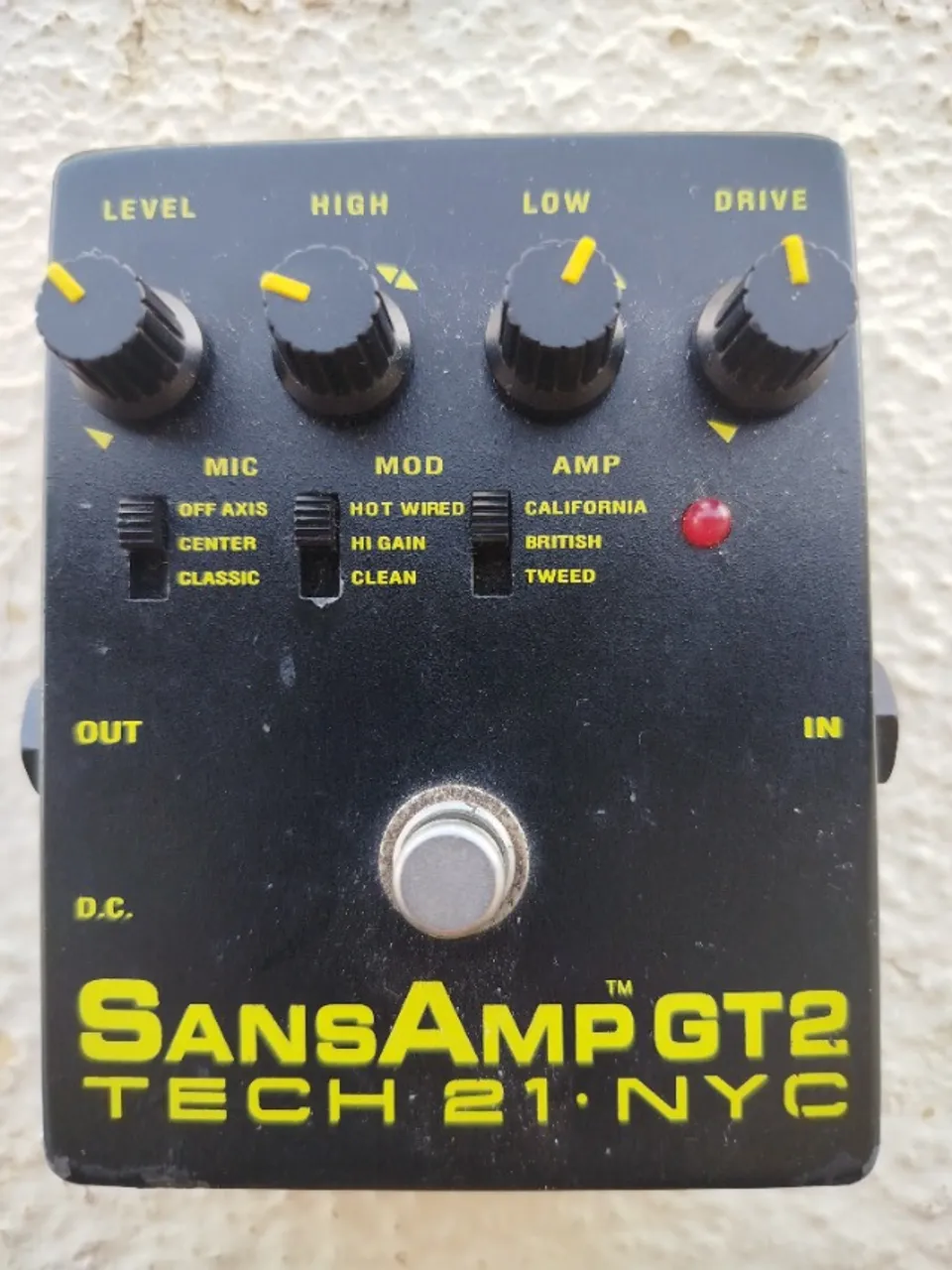 ジャンク品　SansAmp GT-2 sansamp gt2