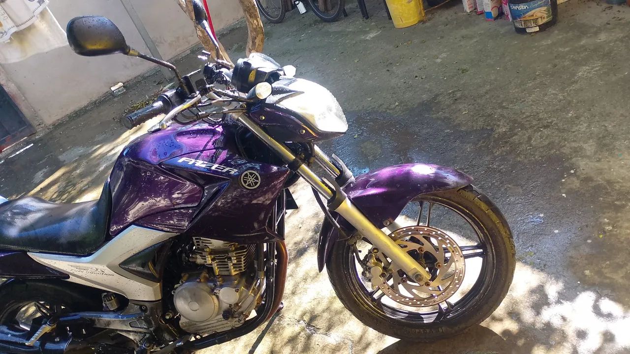 Fazer 250   2012. 2013. Roxa  - Foto 4