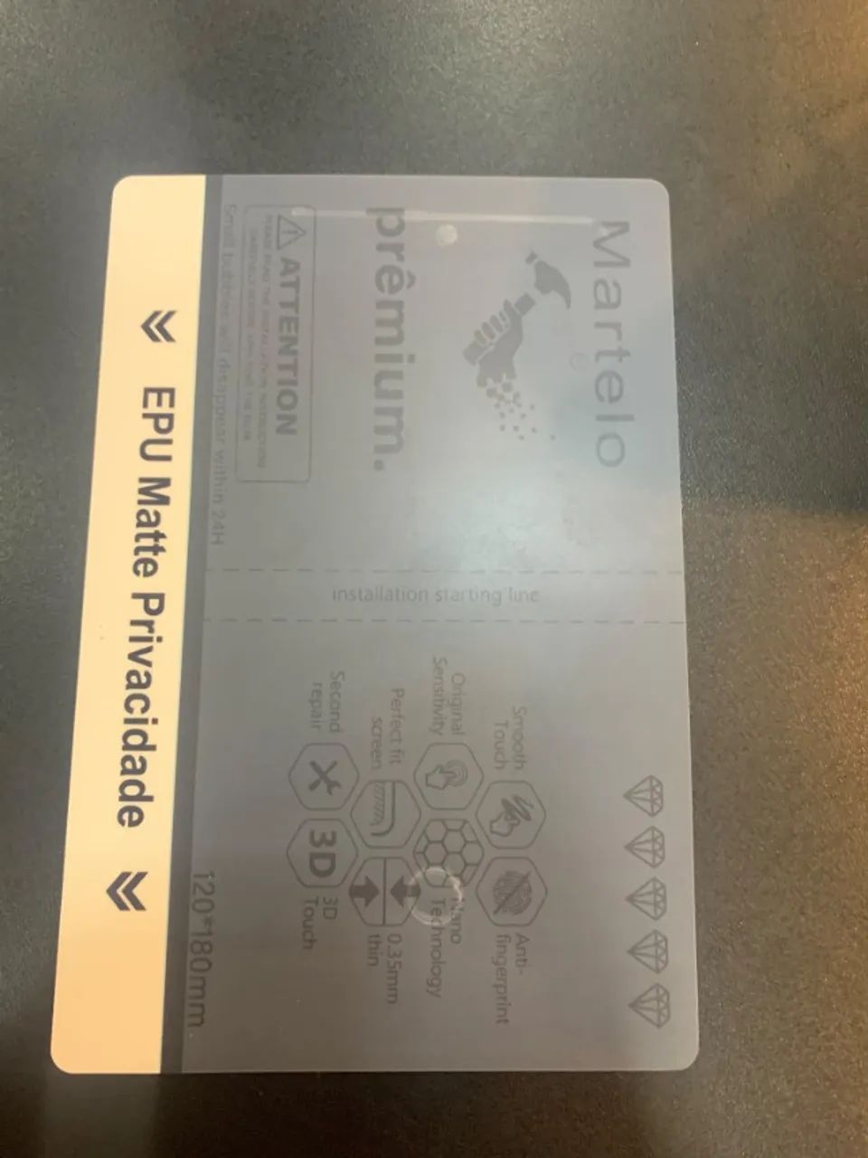 PELICULA DE HIDROGEL FOSCA/LISA/ E COM PRIVACIDADE PARA TODOS CELULARES - Foto 2