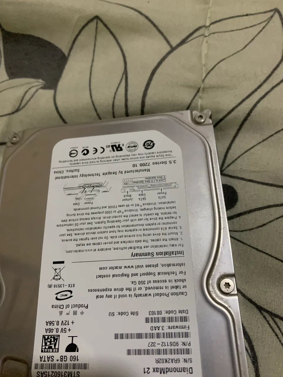 HD SATA 160 GB - FORMATADO - Foto 3