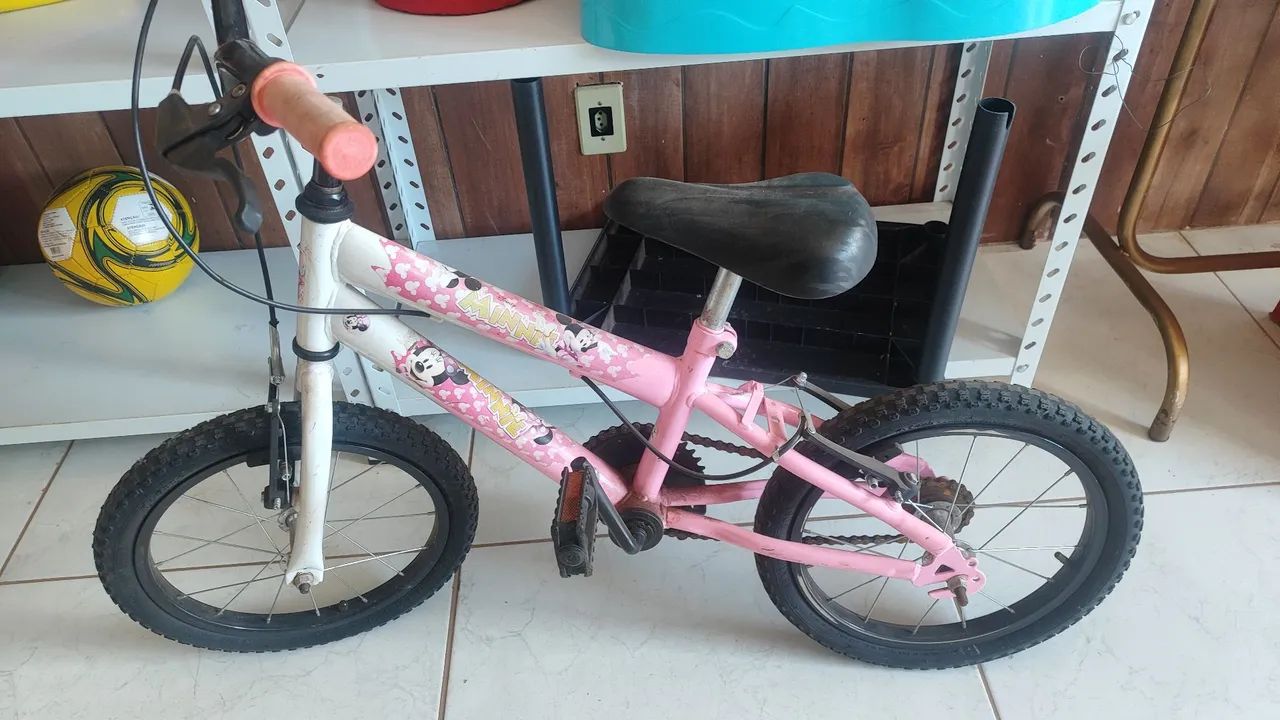 Bicicleta infantil feminina 