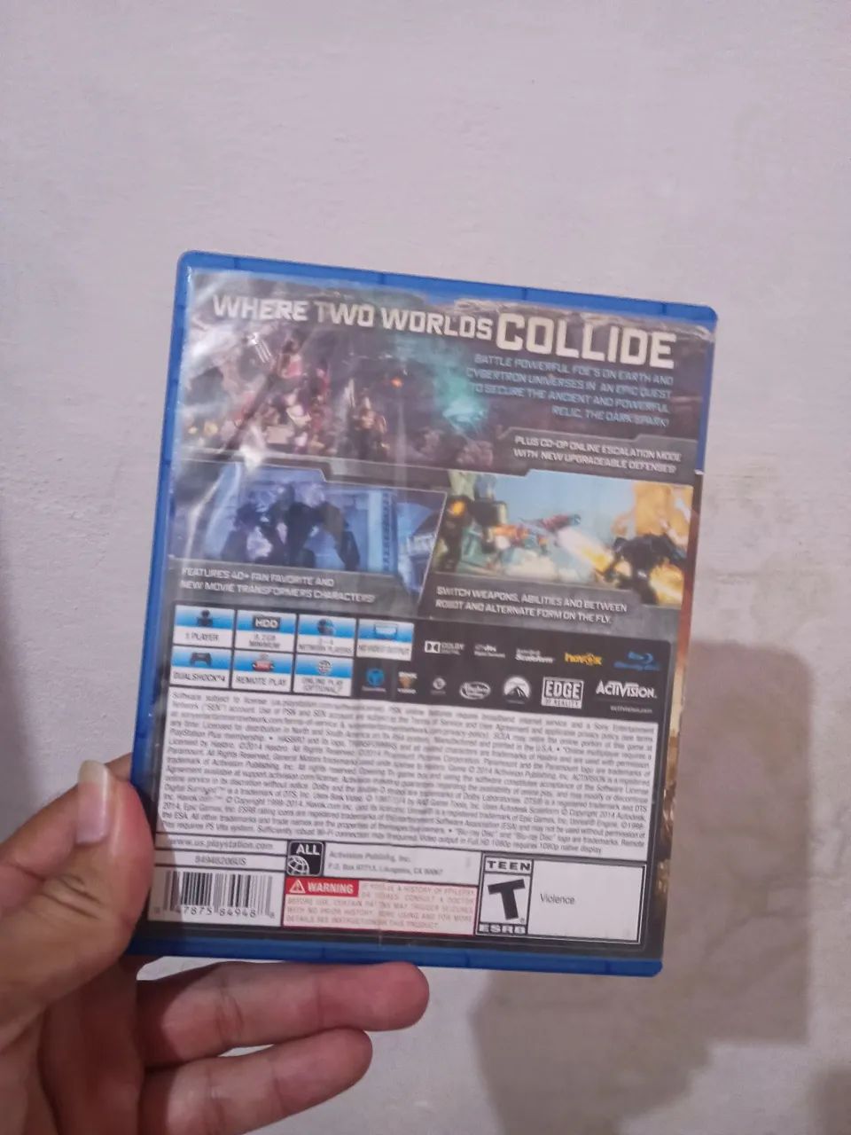Transformers ps4 raro só venda - Foto 2
