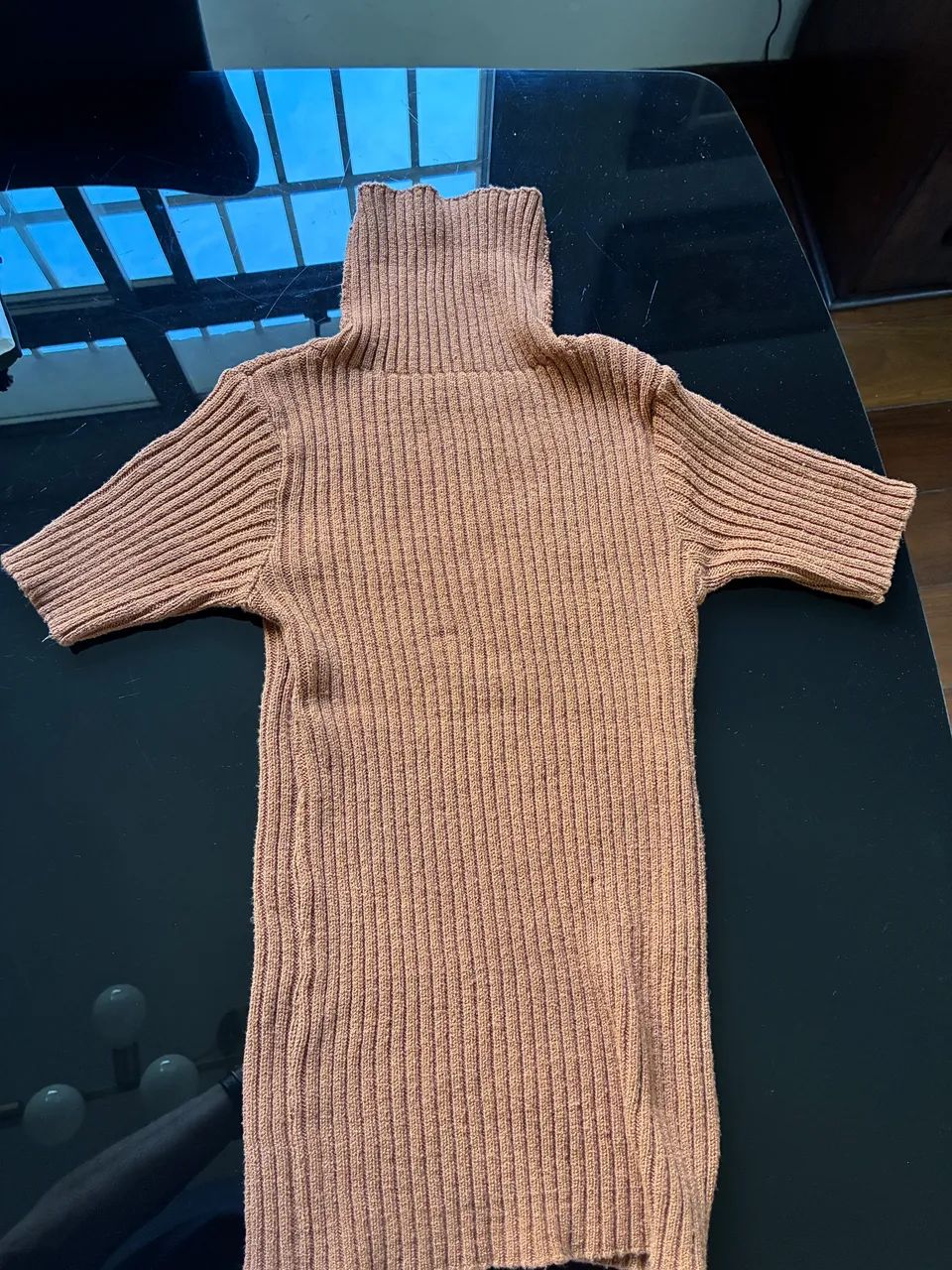 Blusa de tricô gola alta - Foto 2