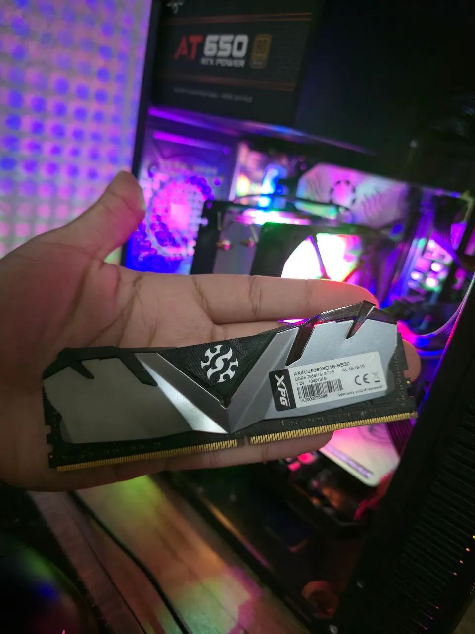 Memoria Ddr4 Xpg 8gb 2666mhz - Foto 2