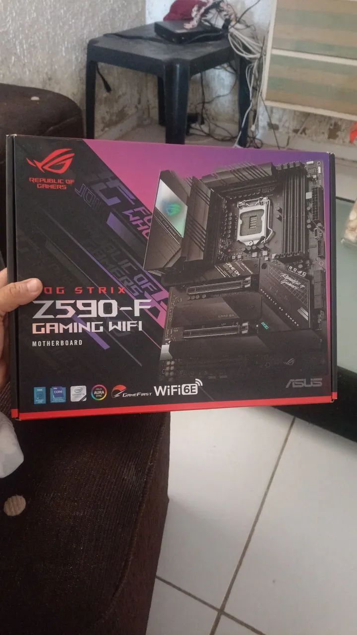 Z590f placa mãe LGA1200 