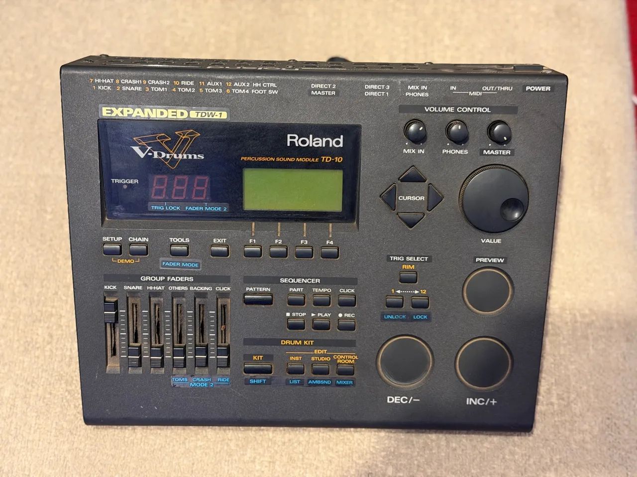 Modulo Roland TD10 V-drums
