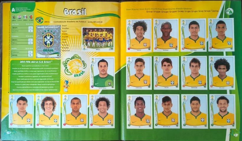 Álbum de figurinhas da Copa de 2014 - COMPLETO - Foto 3