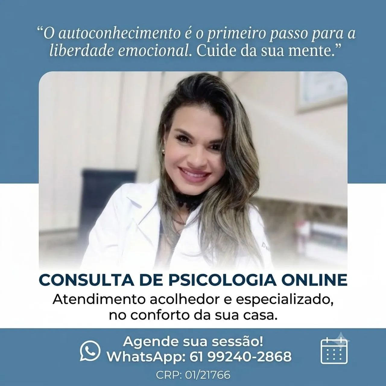 Sessão de terapia on-line
