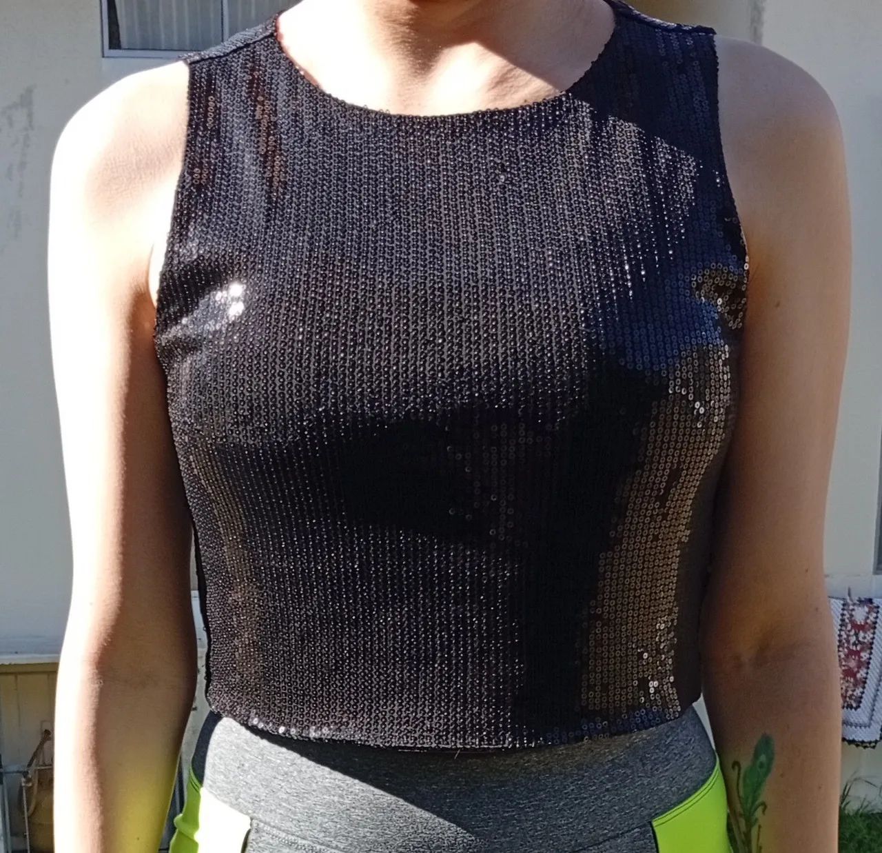 Bolsa preta tamanho P