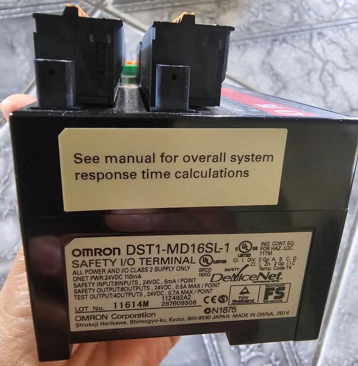 Módulo De Segurança Omron Sti Dst1-md16sl-1 DeviceNet Safety - Foto 2