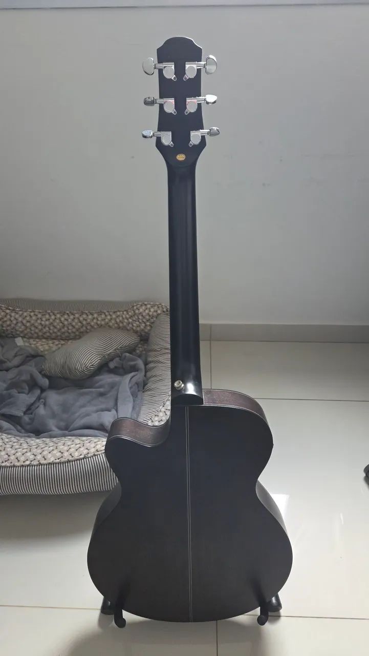 Violão elétrico strinberg - troca - Foto 3