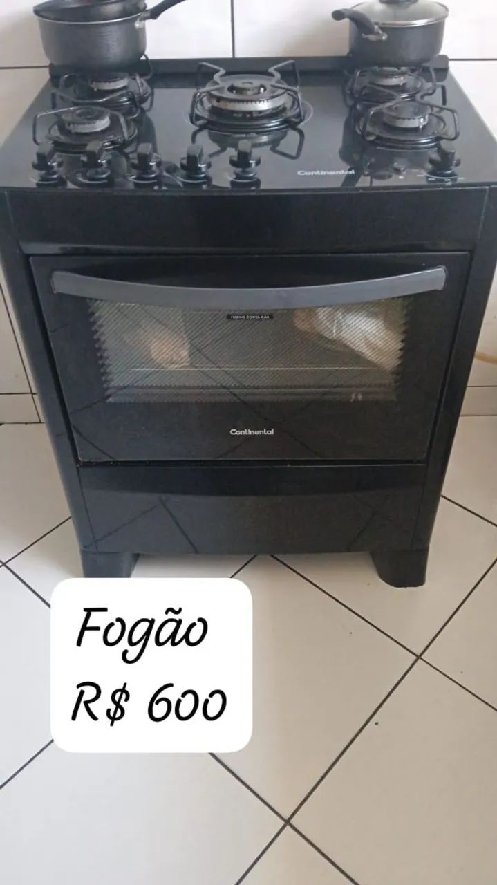 Fogão 5 bocas