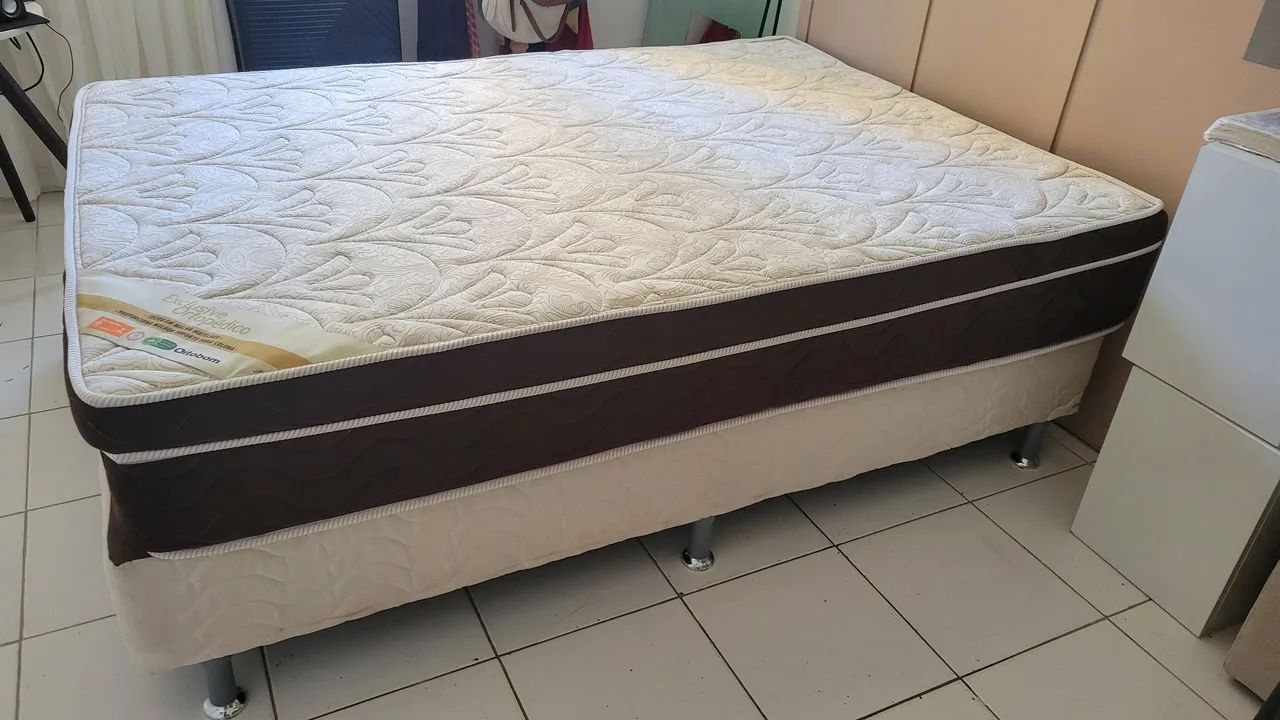 Cama e base Ortopédica Ortobom