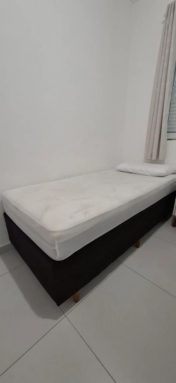 ? CAMA BOX SOLTEIRO + COLCHÃO - ÓTIMO ESTADO