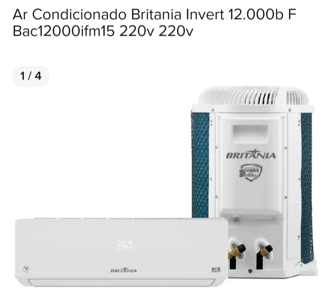 Ar condicionado 12.000 BTU