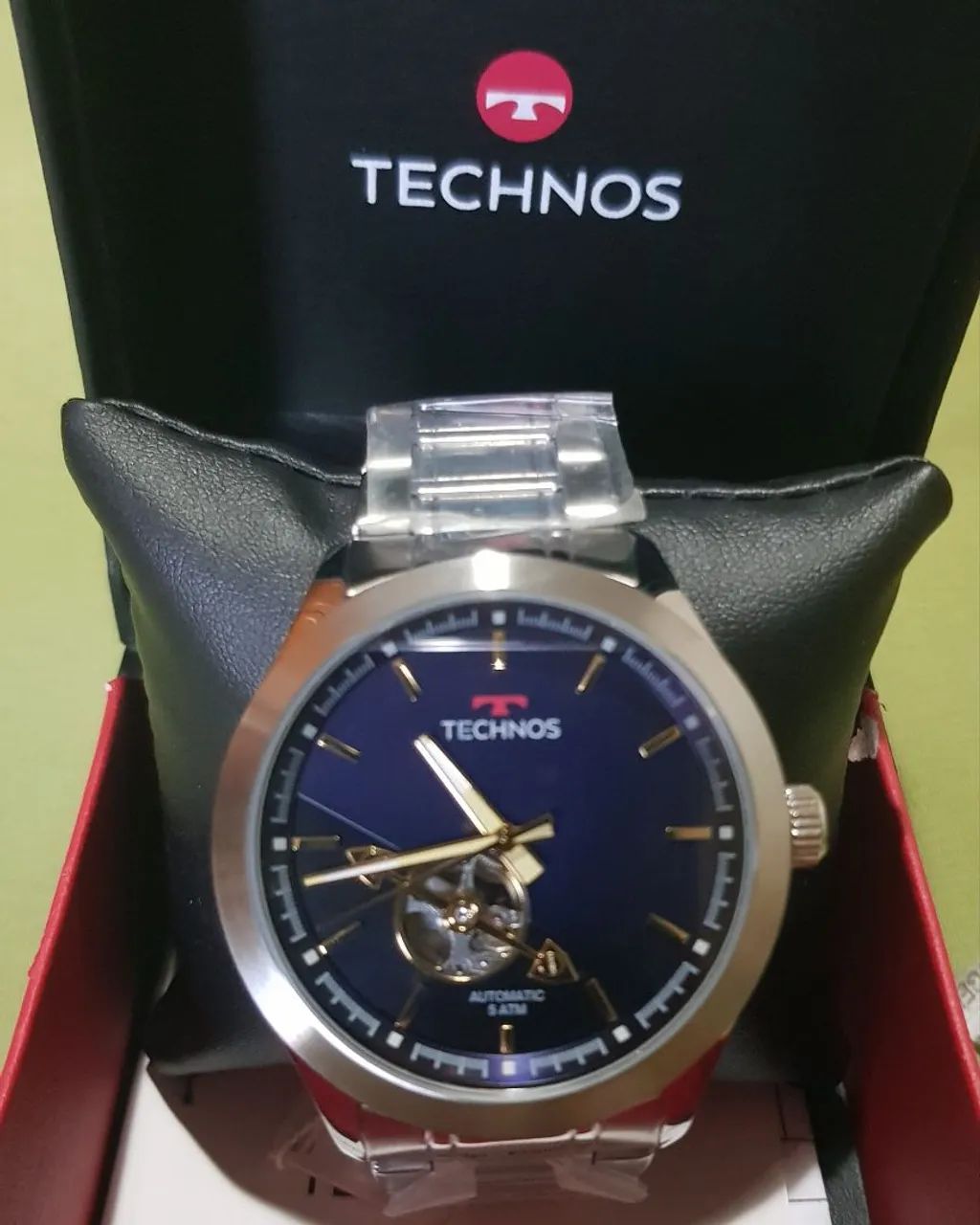 Relógio Technos Masculino Automático 82S0AE/1A - Foto 2