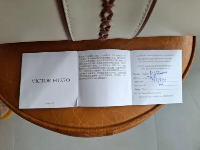 Bolsa Victor Hugo  - couro legítimo  - Foto 5
