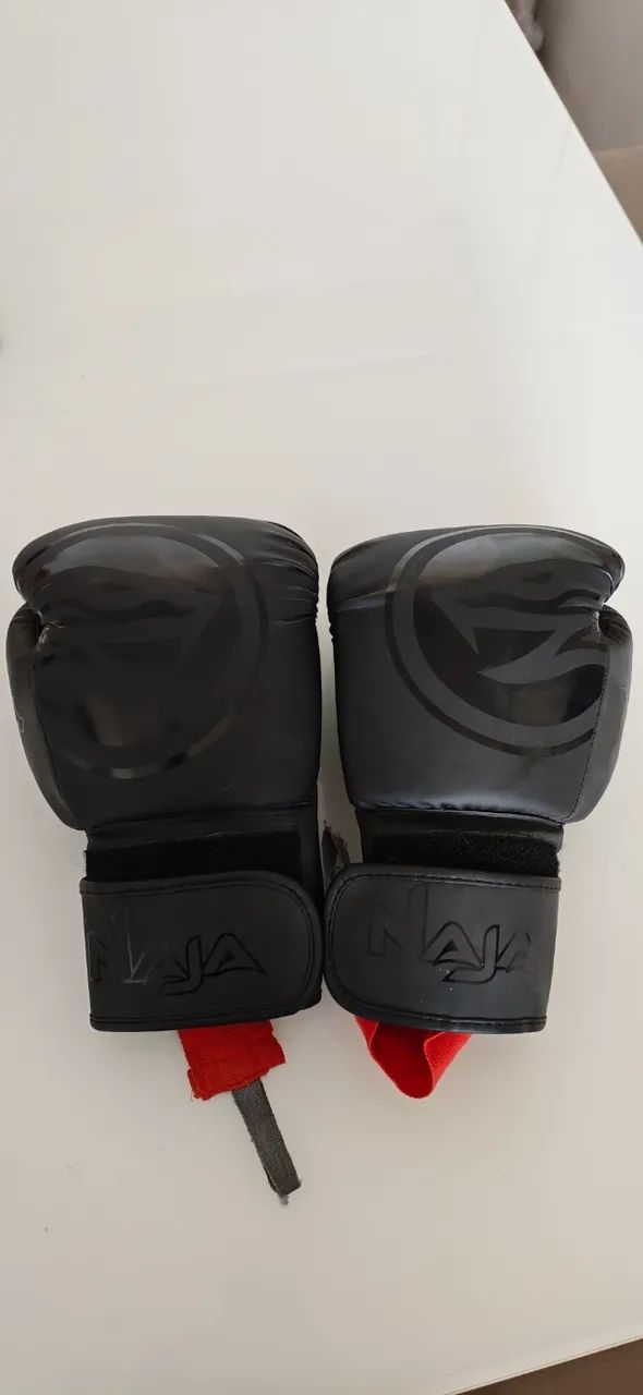 Luvas de Boxe/Muay Thai 16Oz + Bandagem - Foto 2