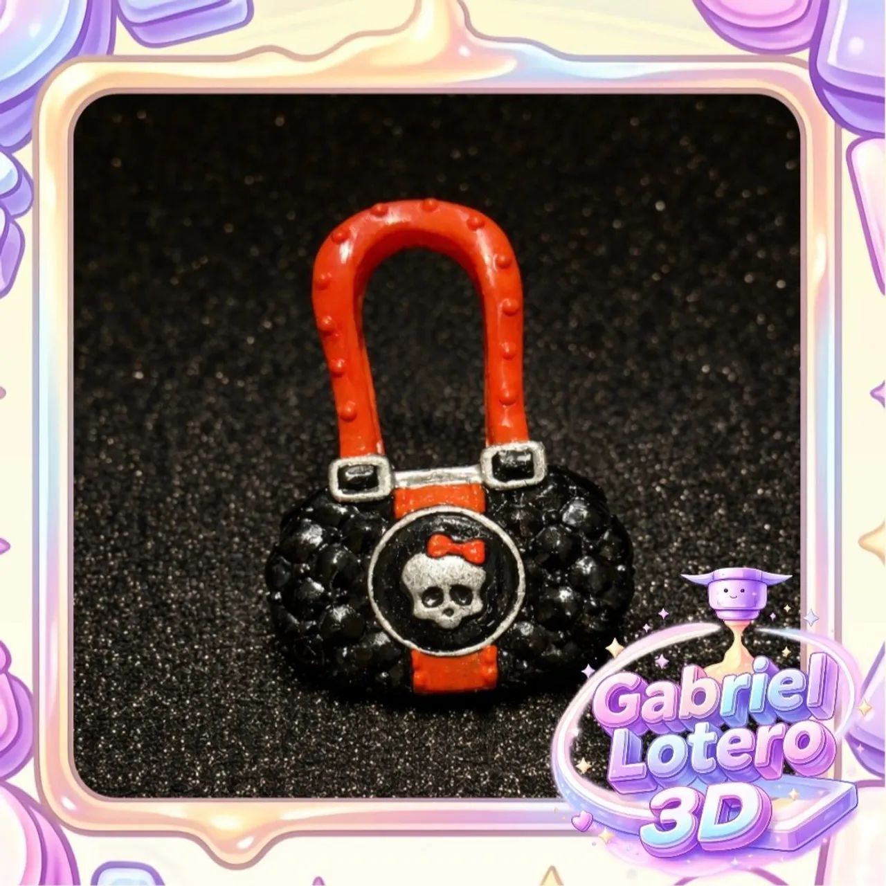 Bolsa para a boneca Monster High Frankie - impressão 3D