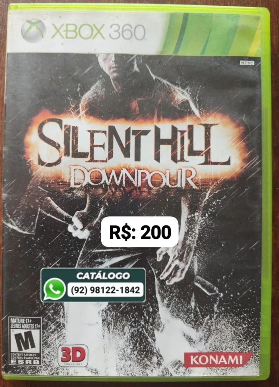 Silent Hill Downpour = R$: 200