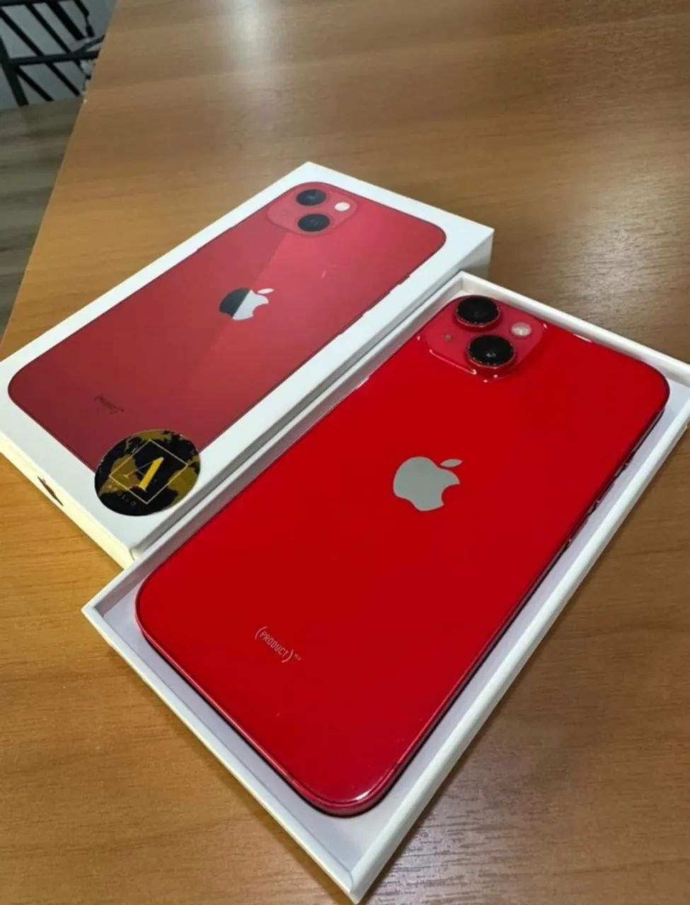 iPhone 13 vermelho novo impecável  - Foto 2