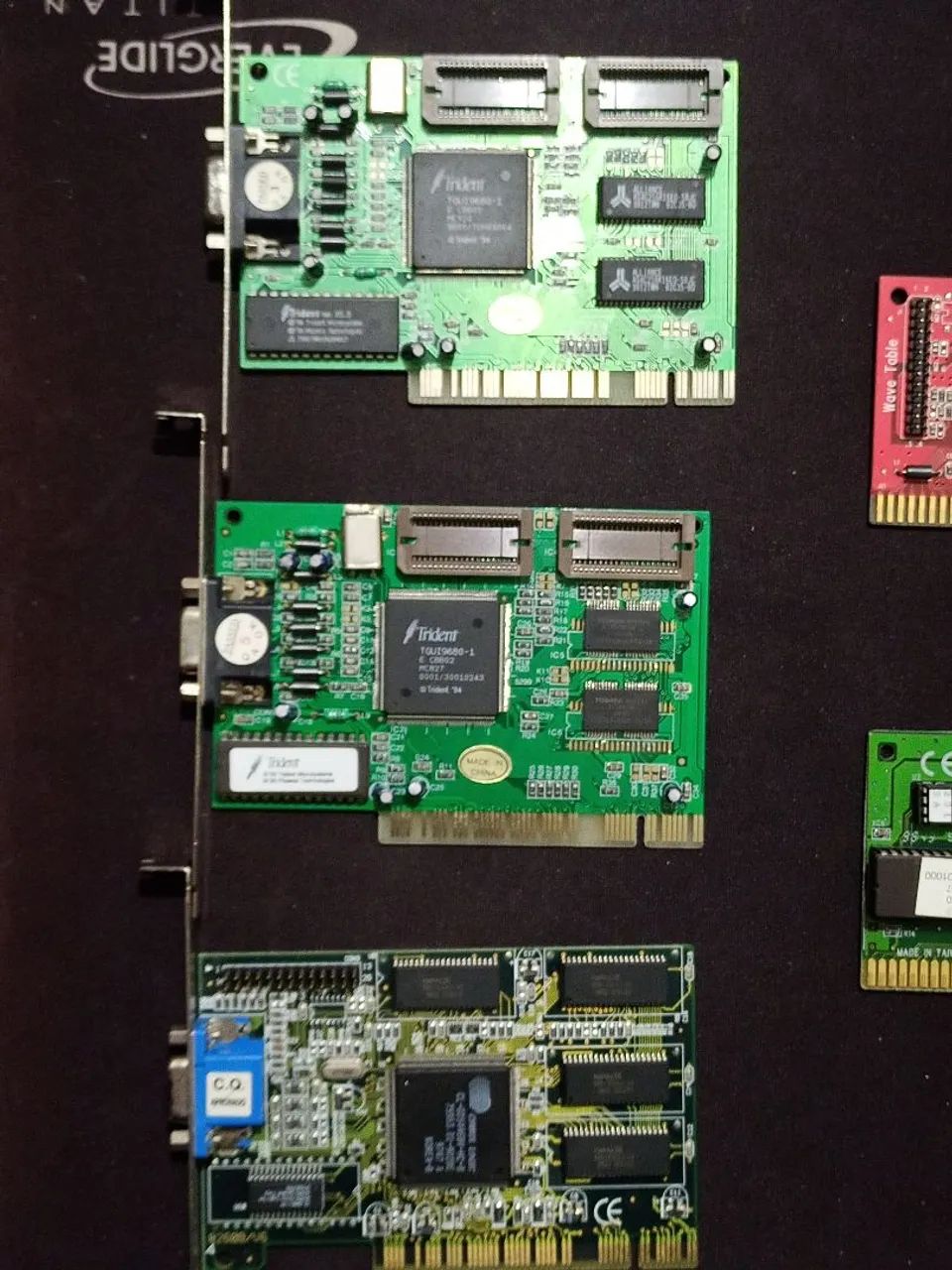 Placa de vídeo antiga PCI Trident  - Foto 2