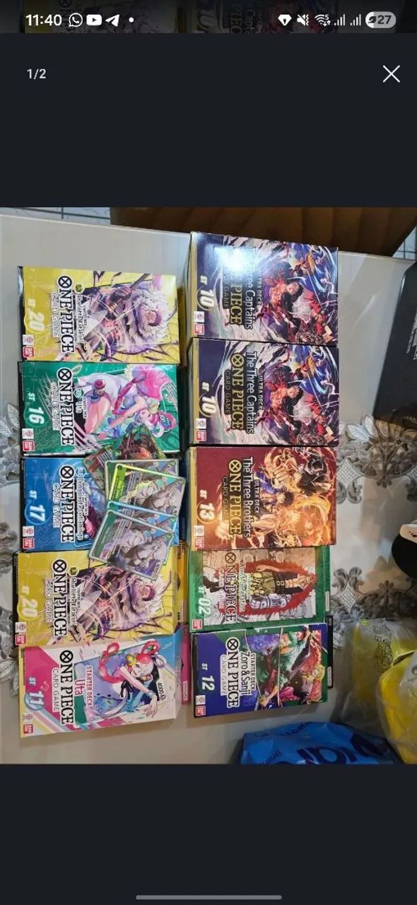 Starter decks one piece TCG