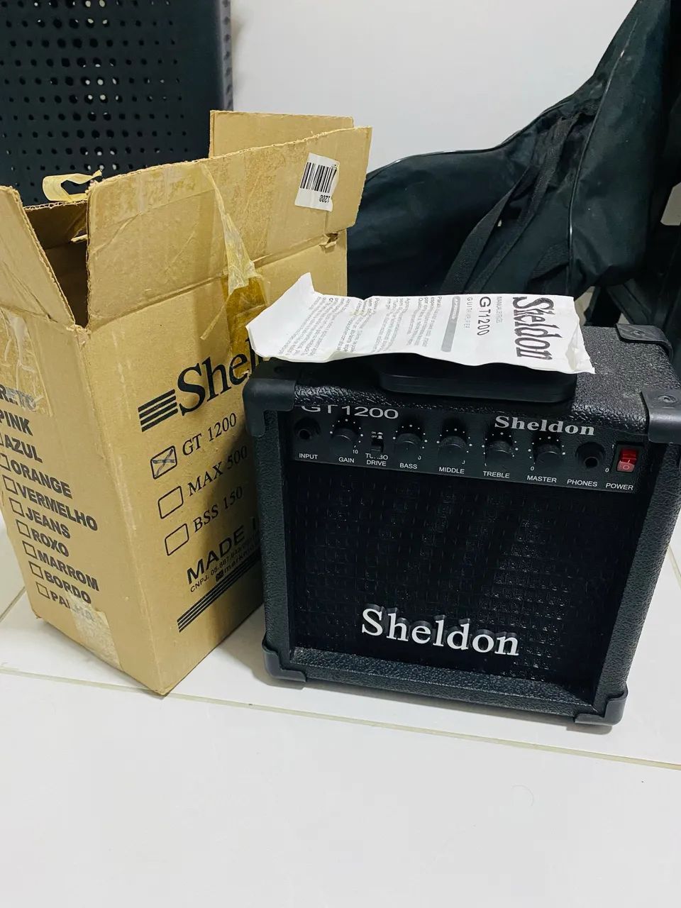 Caixa de som  sheldon GT 1200