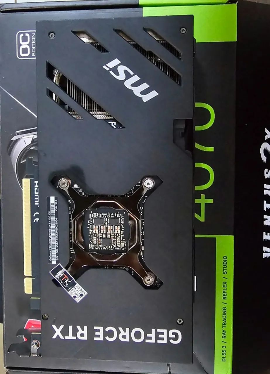Placa de vídeo RTX 4070 ventus 2X - Foto 2