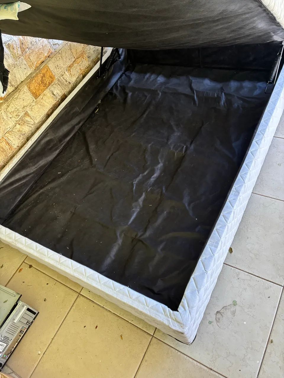 Cama box base baú casal - Foto 5