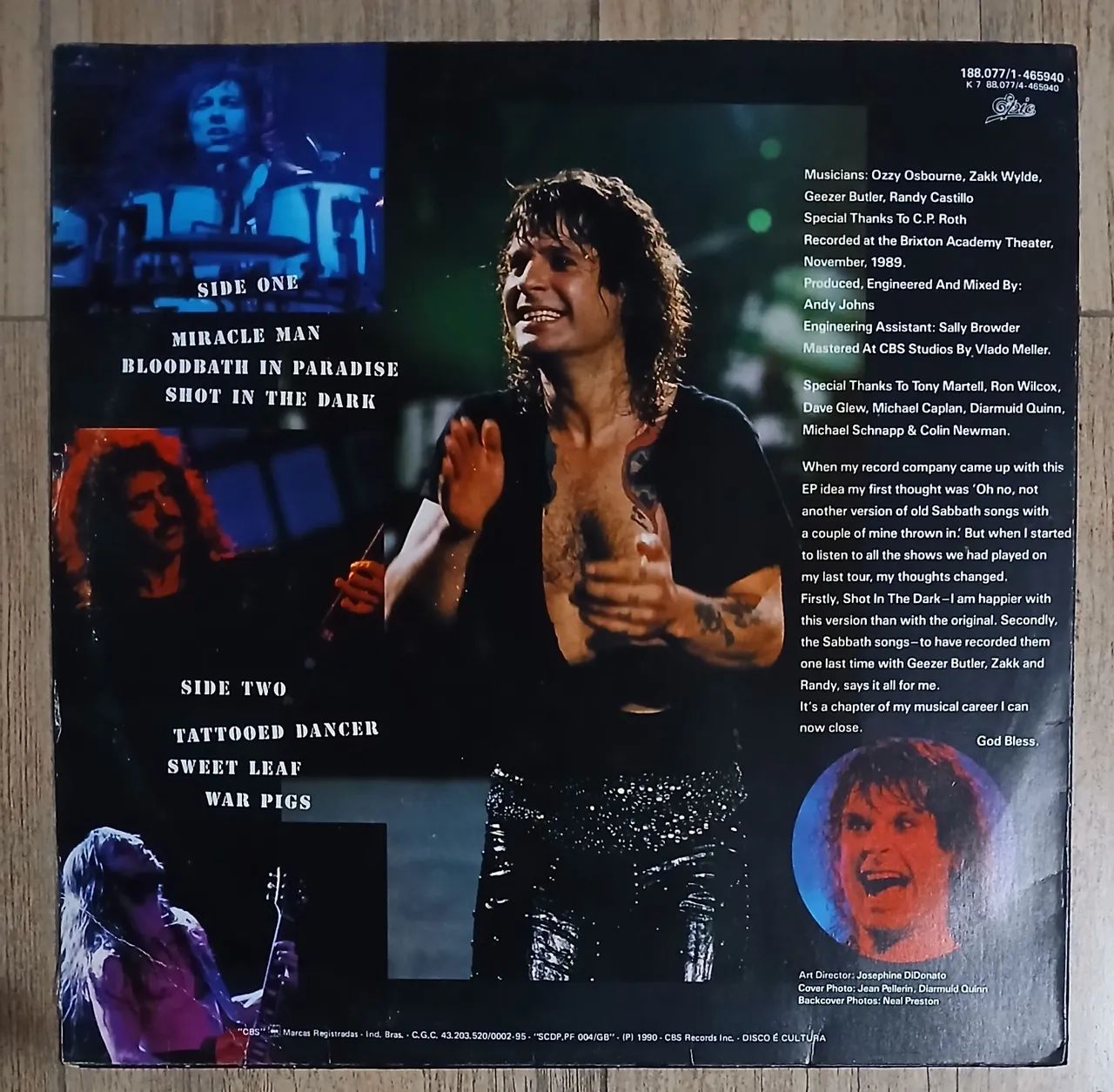 Disco de Vinil Ozzy Osbourne Just Say - Foto 2