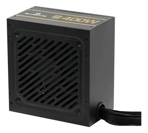 Fonte Atx 400w Real 80 Plus Bronze Bluecase Preto - Foto 3