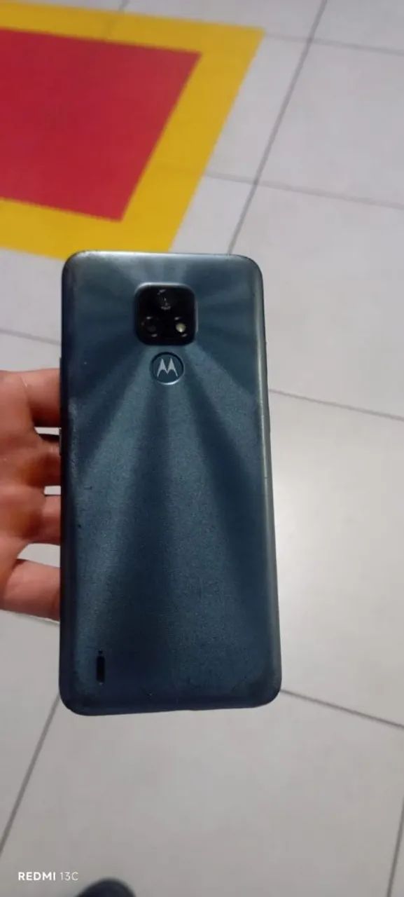 Moto E7 vender logo