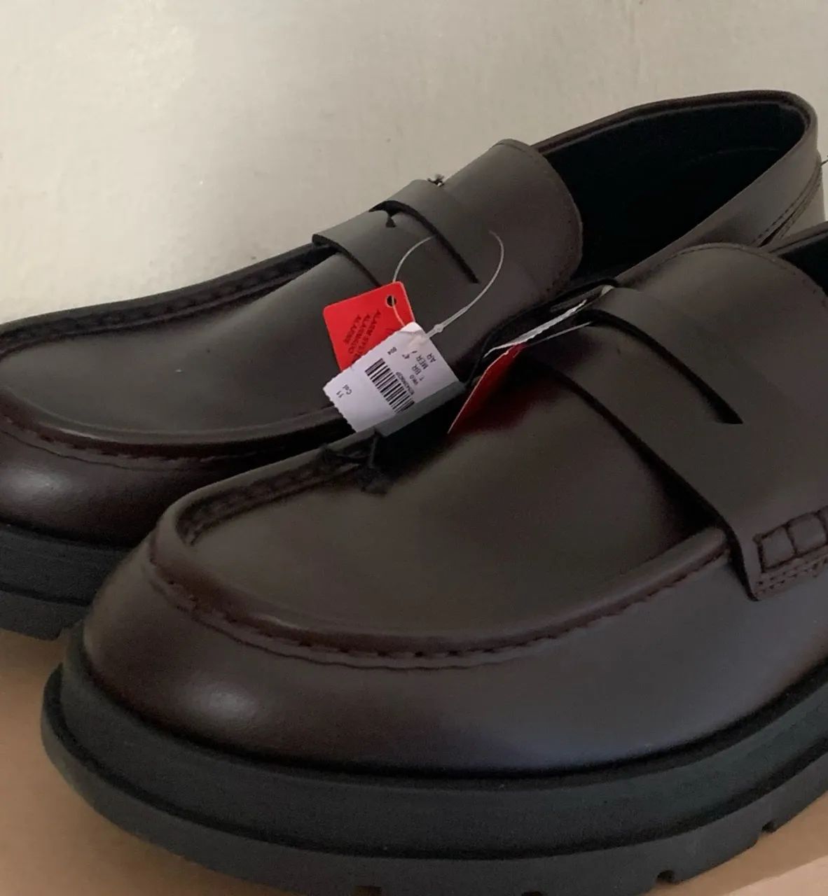 Sapato mocassim com sola tratorada  - Foto 3