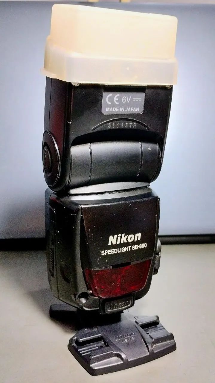 Flash Nikon Speedlight SB-800 completo (caixa, manuais e