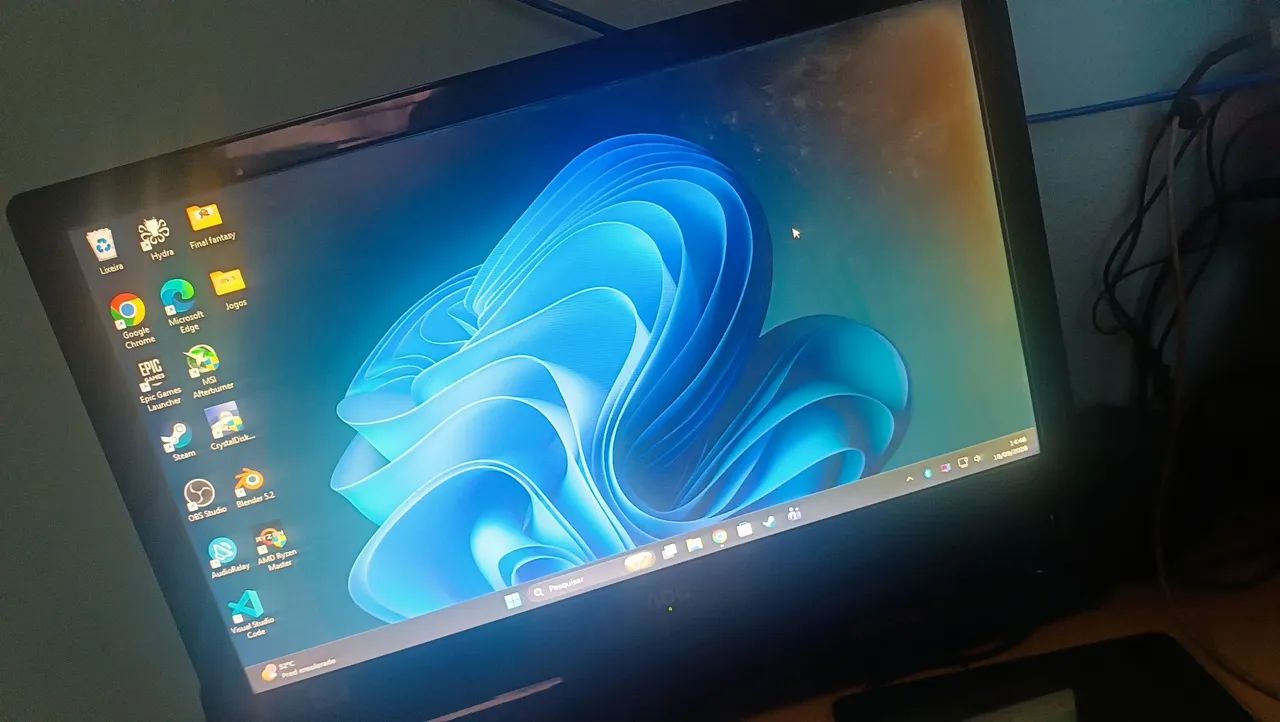 Monitor AOC 18.5 polegadas HD 