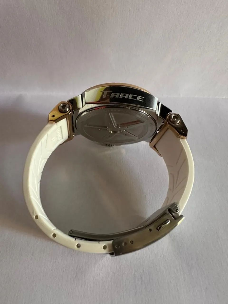 Relogio Tissot T-Race Branco Sapphire Crystal - Foto 5