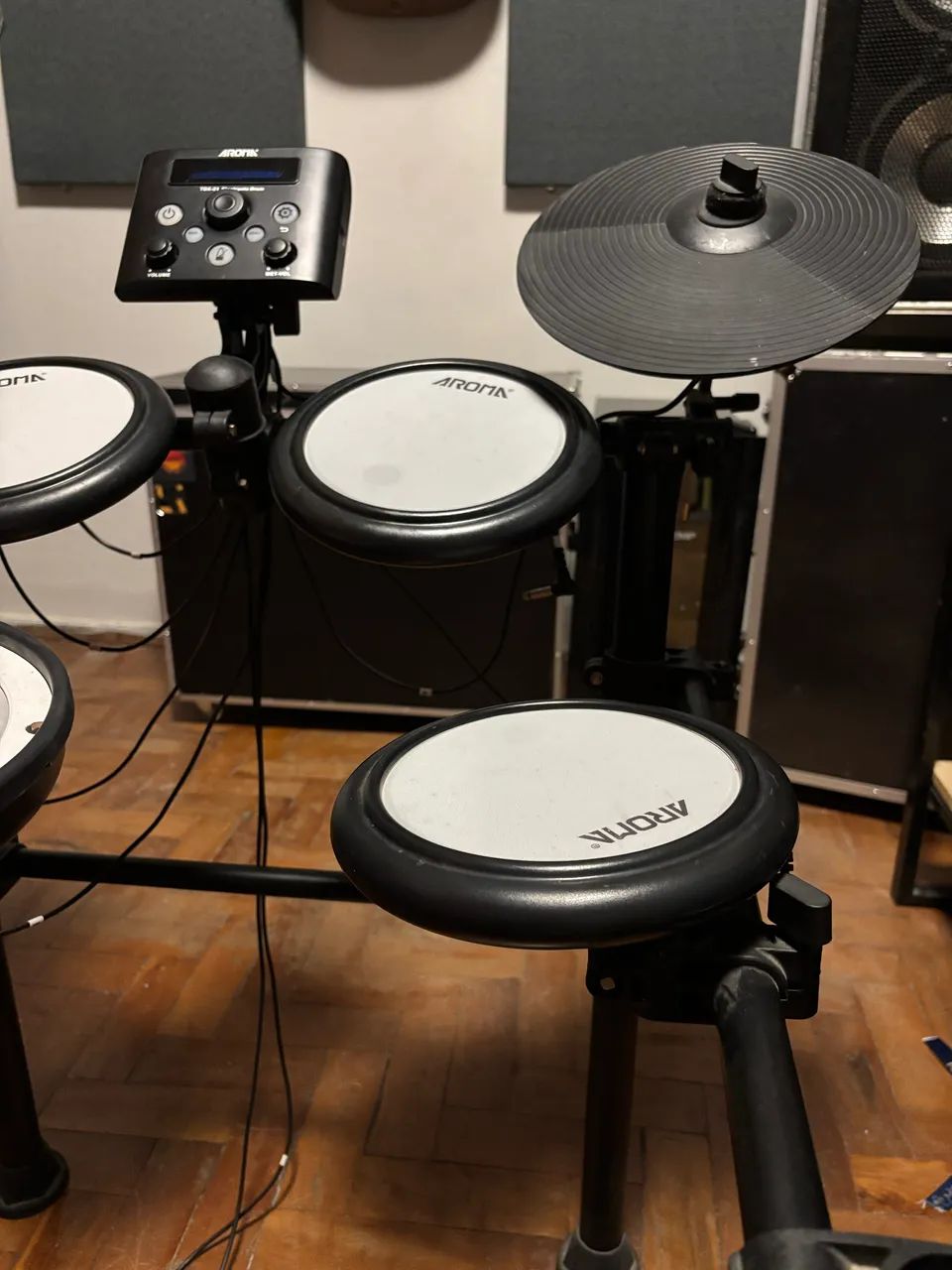 Bateria eletrônica Aroma TDX-21 - Foto 3