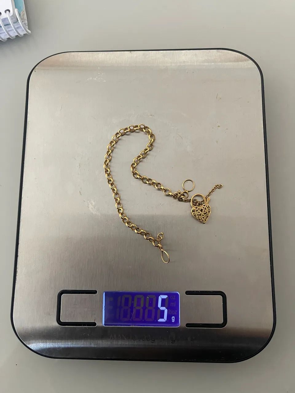 Pulseira de ouro 18k 