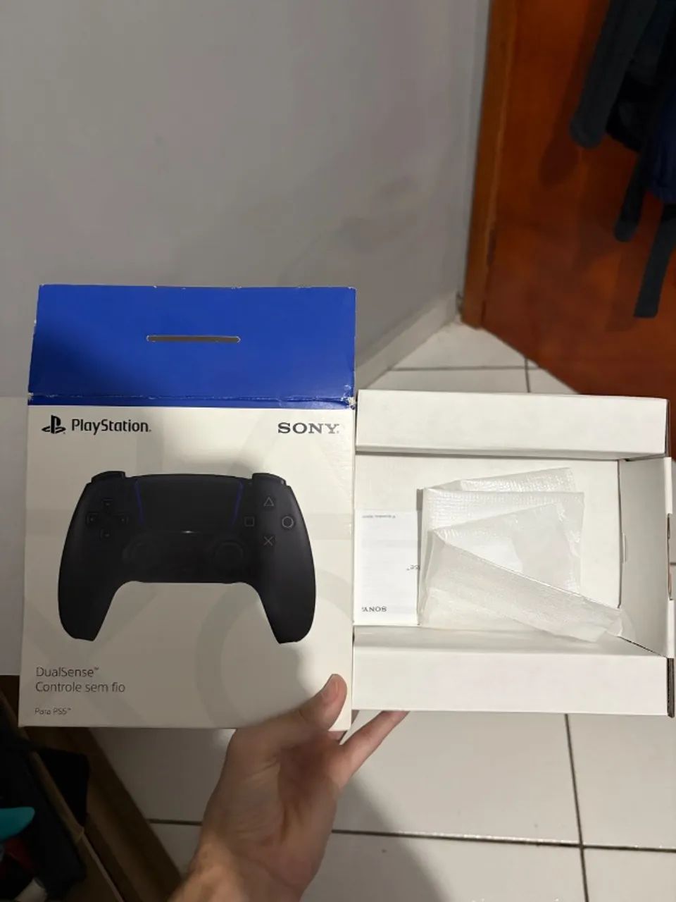 Caixa de controle PS5 Dualsense cor Preta - Foto 2