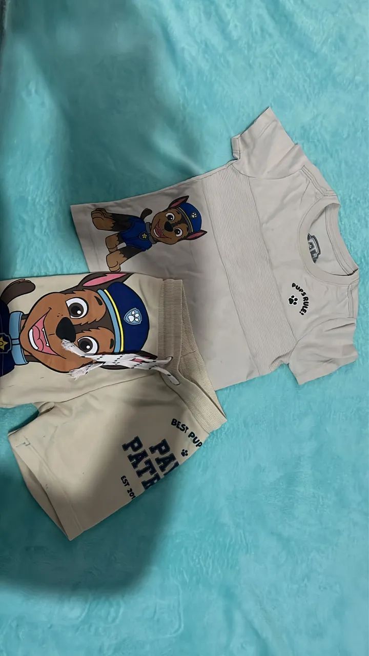 Lote de Roupas de Menino - Tamanho 3/4 anos - Foto 3