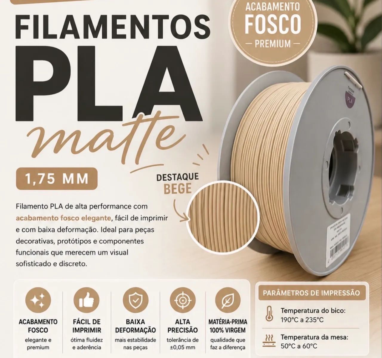 Filamentos PLA High Speed diversas cores  - Foto 4