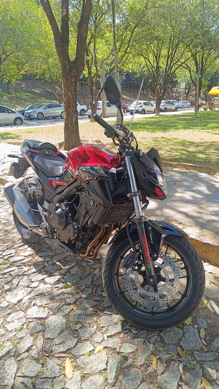 CB 500F 2021 MUITO NOVA - Foto 3