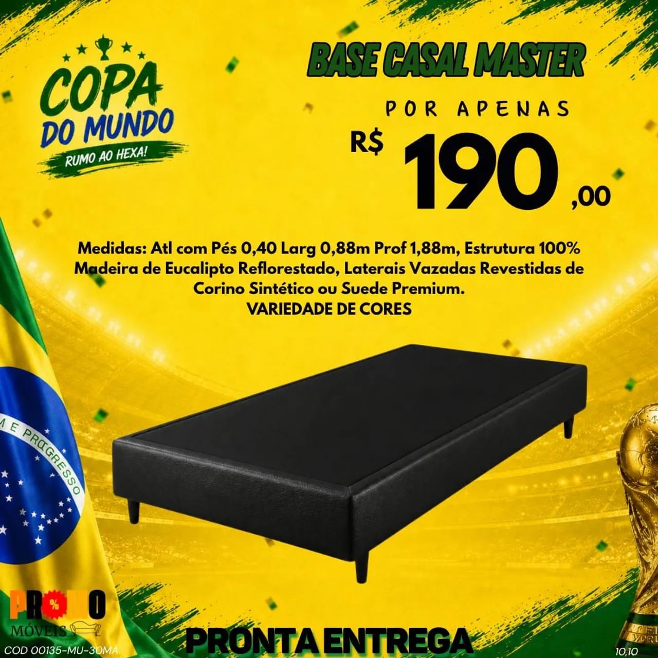 Base box solteiro simples R$190,00 cada  - Foto 3