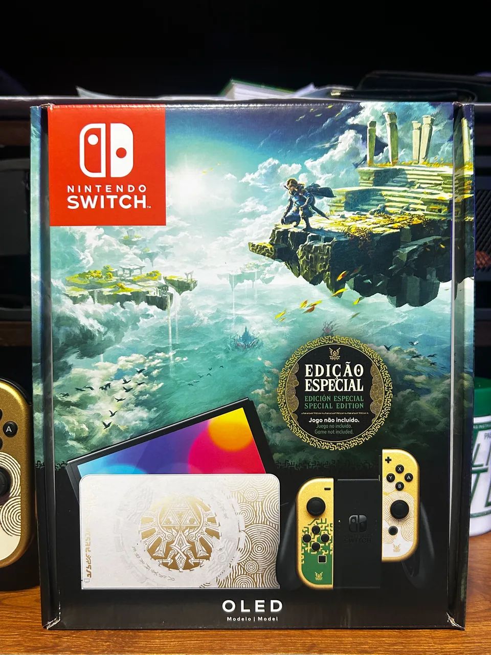 Nintendo switch edição Zelda - Consoles de Vídeo Game - Atalaia