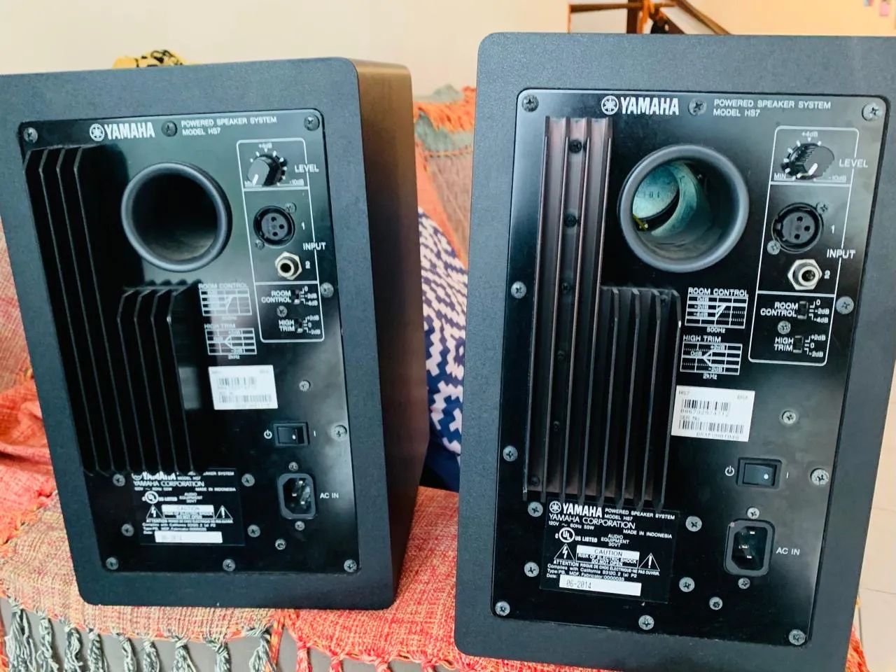 Par de monitores de áudio Yamaha HS-7 - Foto 2