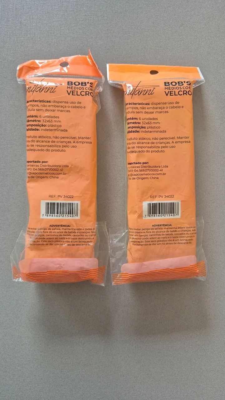 Conjunto 12 Bob's de cabelo com velcro - Foto 3