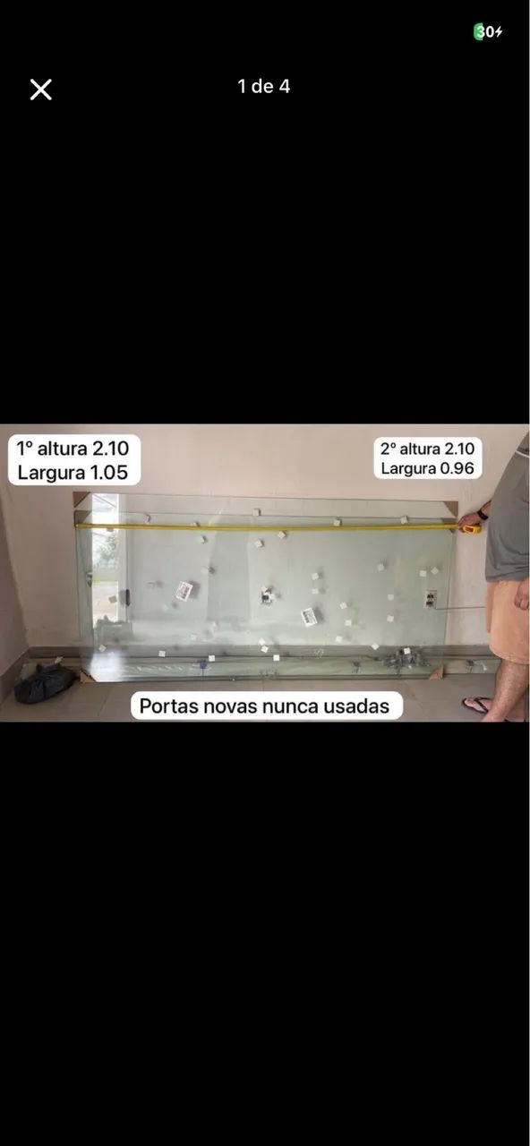 Portas de vidro 