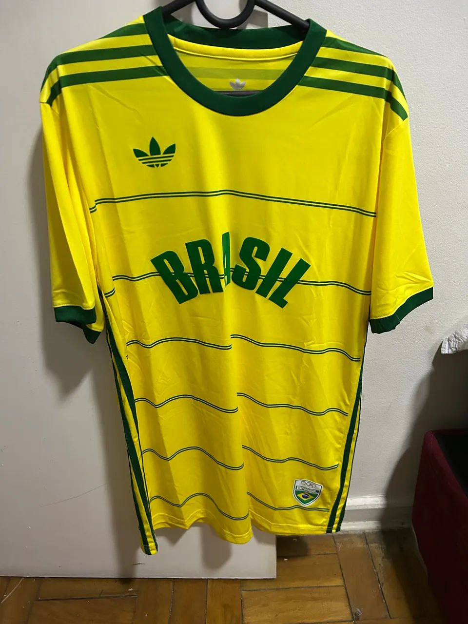 CAMISA COMITÊ OLÍMPICO BRASILEIRO ADIDAS - TIME BRASIL  - Foto 2